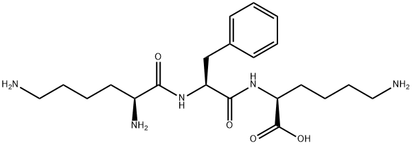 리실-페닐알라닐-리신 구조식 이미지