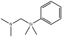 Dimethyl(phenyldimethylsilylmethyl)amine Structure