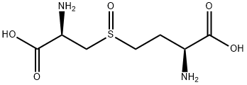 (2S)-2-amino-4-[[(2R)-2-amino-2-carboxyethyl]sulfinyl]-butanoic acid Structure