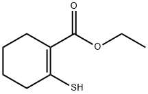 ethyl 2-Mercaptocyclohex-1-enecarboxylate Structure