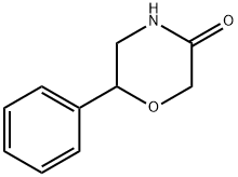 6-PHENYL-MORPHOLIN-3-ONE 구조식 이미지