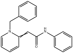 2-(1-벤질피리딘-2(1H)-일리덴)-N-페닐아세트아미드 구조식 이미지