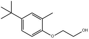 2-[4-(1,1-Dimethylethyl)-2-methylphenoxy]ethanol Structure