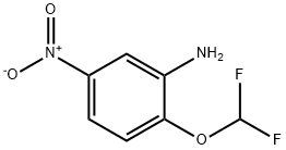 2-(디플루오로메톡시)-5-니트로아닐린 구조식 이미지