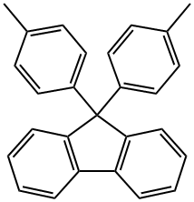 9,9-Bis(4-methylphenyl)-9H-fluorene Structure