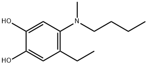 1,2-벤젠디올,4-(부틸메틸아미노)-5-에틸-(9CI) 구조식 이미지