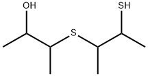 3-((2-Mercapto-1-methylpropyl)thio)-2-butanol 구조식 이미지