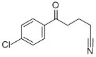 5-(4-클로로페닐)-5-옥소발레로니트릴 구조식 이미지