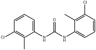 N,N'-Bis(3-chloro-2-methylphenyl)urea Structure
