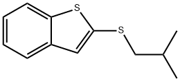 2-(Isobutylthio)benzo[b]thiophene Structure
