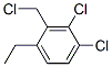 디클로로(클로로메틸)에틸벤젠 구조식 이미지