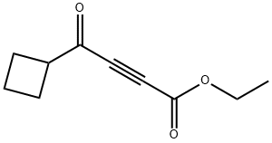 4-Cyclobutyl-4-oxo-2-butynoic acid ethyl ester Structure