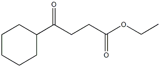 4-Cyclohexyl-4-oxobutanoic acid ethyl ester Structure