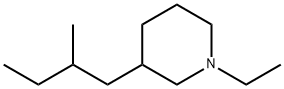 1-에틸-3-(2-메틸부틸)피페리딘 구조식 이미지