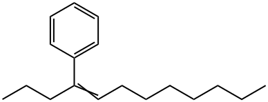 1-Propyl-1-nonenylbenzene Structure