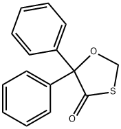5,5-디페닐-1,3-옥사티올란-4-온 구조식 이미지