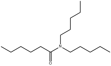 N,N-Dipentylhexanamide Structure