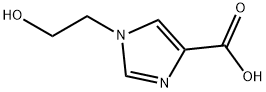 1H-Imidazole-4-carboxylicacid,1-(2-hydroxyethyl)-(9CI) 구조식 이미지
