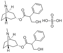 Atropine sulfate Structure