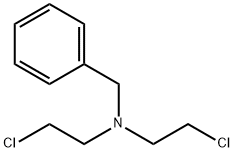 N,N-BIS(2-CHLOROETHYL)BENZENEMETHANAMINE Structure