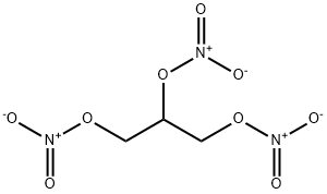 Glyceryl Trinitrate Structure