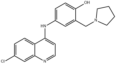 Amopyroquine Structure