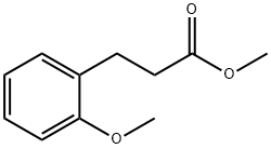 2-Methoxyhydrocinnamic acid methyl ester Structure