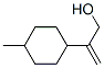 β-Methylene-4-methylcyclohexaneethanol Structure