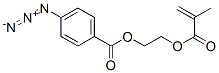 2-[(2-methyl-1-oxo-2-propenyl)oxy]ethyl 4-azidobenzoate 구조식 이미지