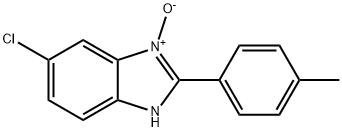 5-Chloro-2-(4-methylphenyl)-1H-benzimidazole 3-oxide Structure