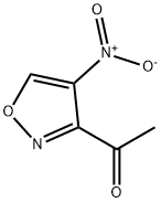 Ethanone,1-(4-nitro-3-isoxazolyl)- Structure