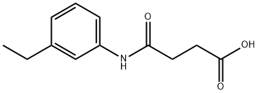 부탄산,4-[(3-에틸페닐)아미노]-4-옥소-(9CI) 구조식 이미지