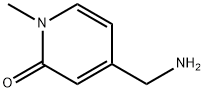 2(1H)-Pyridinone,4-(aminomethyl)-1-methyl-(9CI) 구조식 이미지