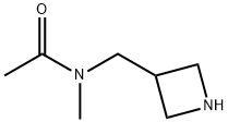 아세트아미드,N-(3-아제티디닐메틸)-N-메틸-(9CI) 구조식 이미지