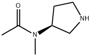Acetamide, N-methyl-N-(3S)-3-pyrrolidinyl- (9CI) Structure