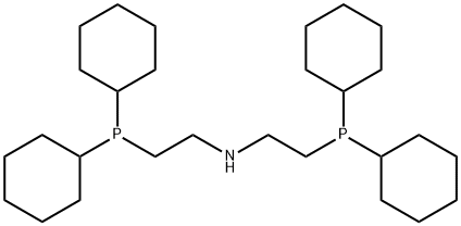 Bis[2-(dicyclohexylphosphino)ethyl]amine, min. 97% Structure