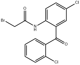 5504-92-7 2-Bromo-N-[4-chloro-2-(2-chlorobenzoyl)phenyl]acetamide