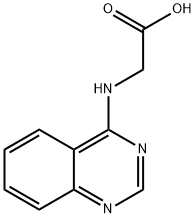 (퀴나졸린-4-일라미노)-아세트산 구조식 이미지
