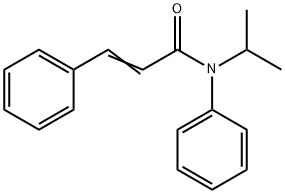 N-(1-메틸에틸)-N,3-디페닐프로펜아미드 구조식 이미지