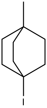 1-Iodo-4-methylbicyclo[2.2.2]octane Structure