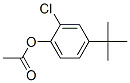Chloro-4-(1,1-dimethylethyl)phenol acetate Structure