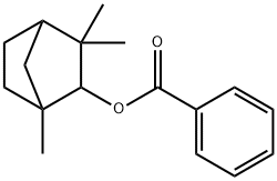 3,3-dimethyl-8,9-dinorbornan-2-yl benzoate  Structure