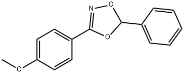 3-(4-메톡시페닐)-5-페닐-1,4,2-디옥사졸 구조식 이미지