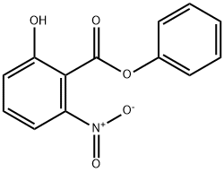 2-Hydroxy-6-nitrobenzoic acid phenyl ester Structure