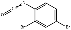 2,4-DIBROMOPHENYL ISOCYANATE 구조식 이미지