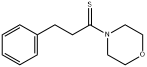 모르폴린,4-(3-페닐-1-티옥소프로필)-(9CI) 구조식 이미지