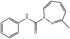 3-Methyl-N-phenyl-1H-1,2-diazepine-1-carboxamide Structure