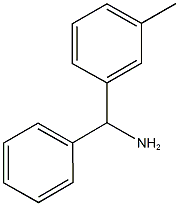 1-(3-methylphenyl)-1-phenylmethanamine(SALTDATA: HCl) Structure