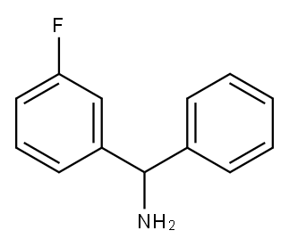 (3-fluorophenyl)(phenyl)methylamine Structure