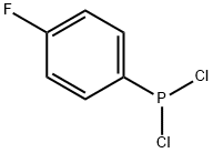 디클로로(p-플루오로페닐)포스핀 구조식 이미지